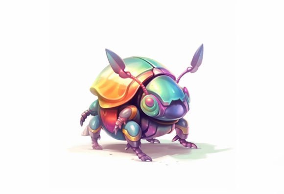 Beetle Kawaii Animal: Your Instant Design Charm