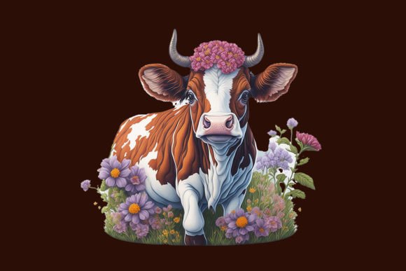 Bring Farmhouse Charm to Life with Cute Cow Animal Stickers