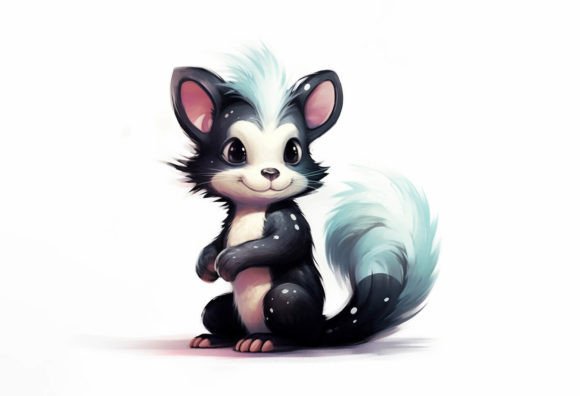Charm Meets Versatility: The Skunk Kawaii Animal Aesthetic