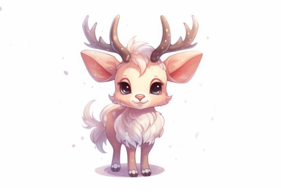 Charming Holiday Projects with Reindeer Kawaii Animal Art