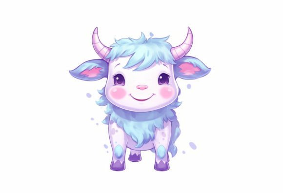 Cow Kawaii Animal: The Whimsical Design Asset for Modern Creatives