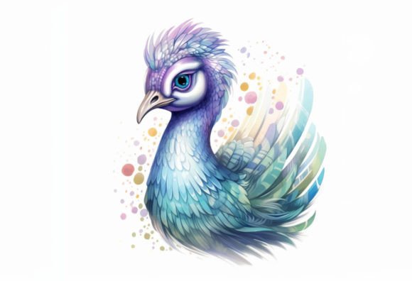 Guineafowl Kawaii Animal: A Playful Twist on Modern Design