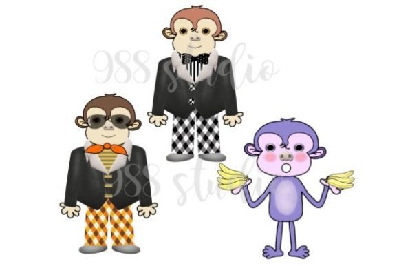 Monkey Sublimation 3d Monkey Png Animal: Creative Design Assets