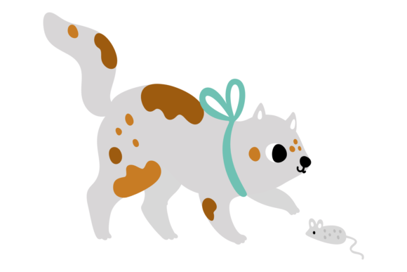 Playful Charm: Unpacking the 'Playing Cat with Mouse' Font