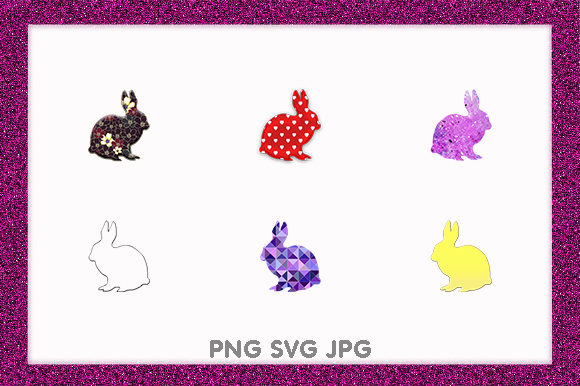 Rabbit Golden Cute Lines: A Designer's Springtime Asset