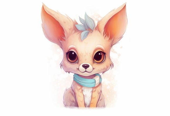 The Charm of Kangaroo Kawaii Animal in Modern Design